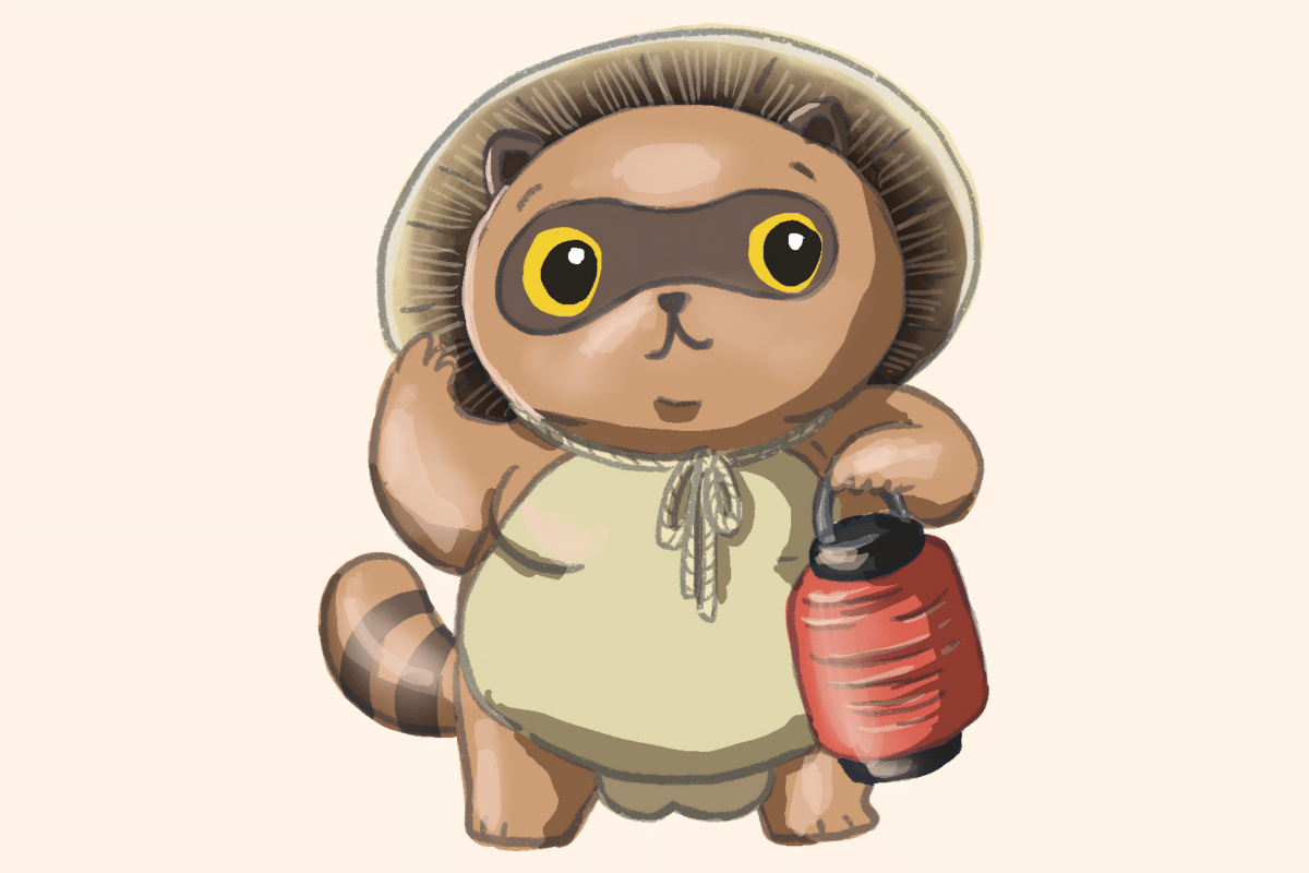 "Reverenciado como uma espécie de 'pop star' no universo dos yokai, o Tanuki conquistou não apenas o coração do Japão, mas também o fascínio do ocidente."