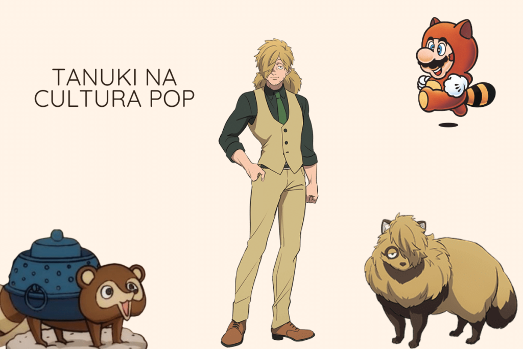 imagens de tanuki na cultura pop