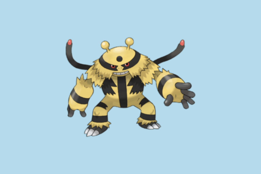 Pokémon inspirado no Namahage, Electivire.