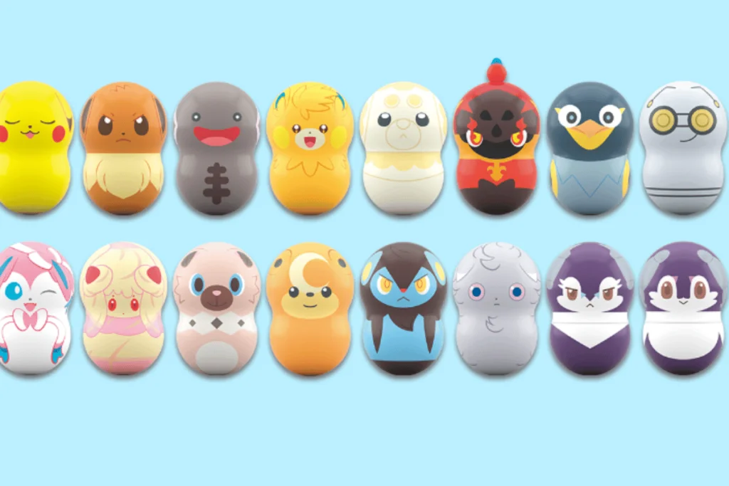 bonecos coo'nuts do pokémon