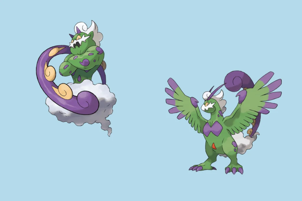 pokemon tornadus, inspirado pelo deus fujin