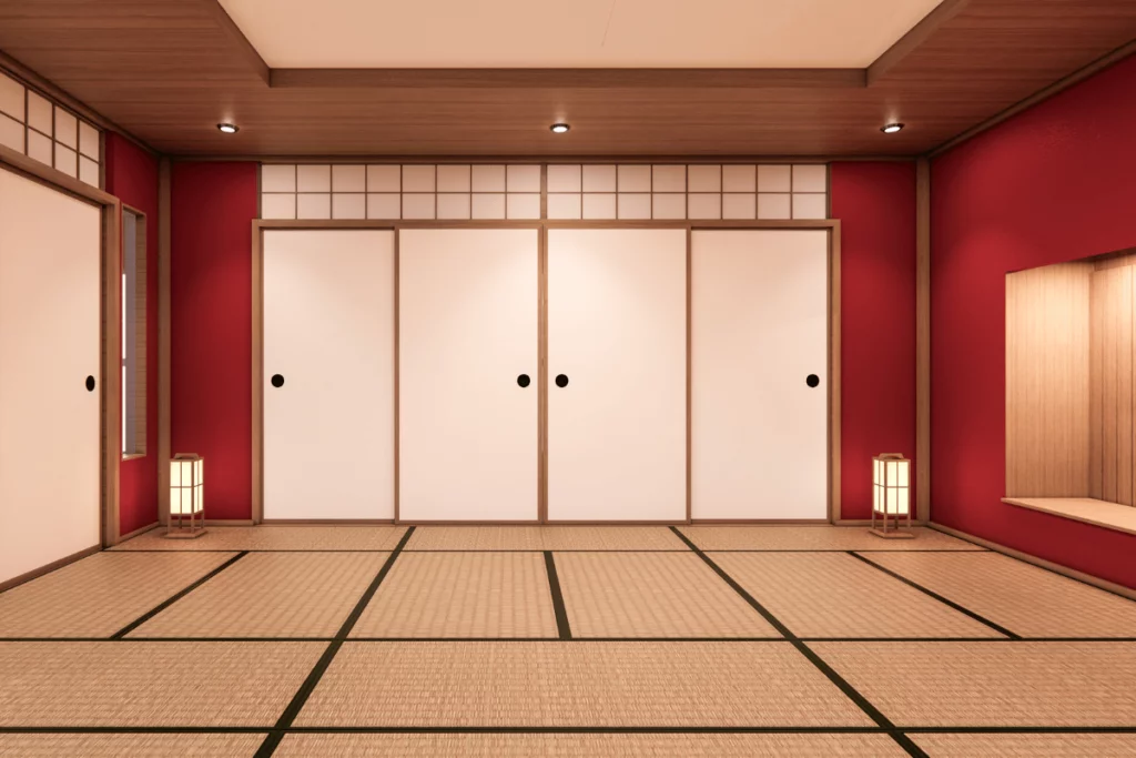Quarto no estilo zashiki